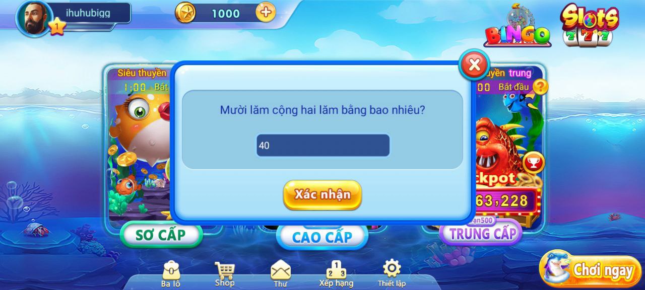 Hình hướng dẫn mở giao diện đổi thẻ